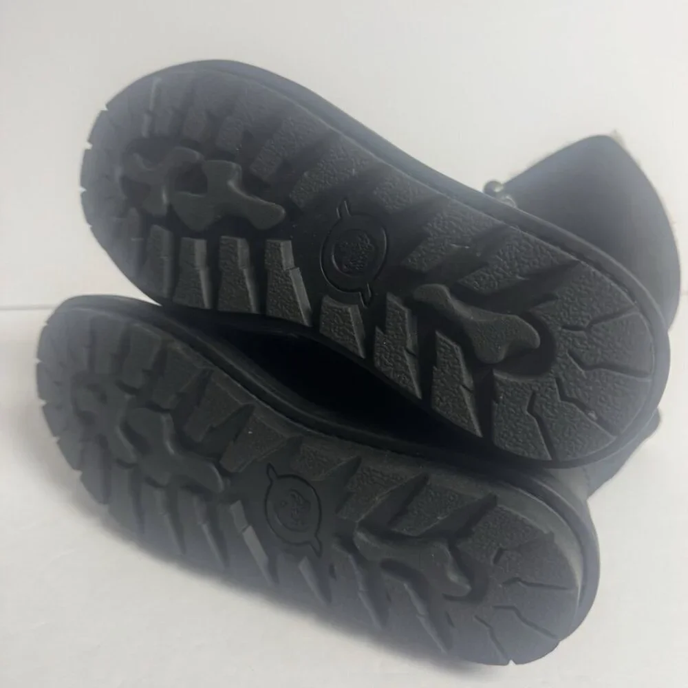 Born Women's Blaine Shearling Winter Bootie Black Size 6.5 M